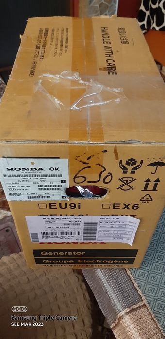 Generator electrogen Honda EU 10iT GW, 1000W, monofazat, benzina