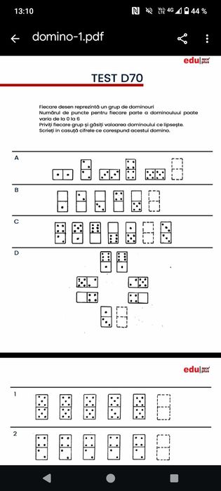Vând teste psihologice MAI, MAPN