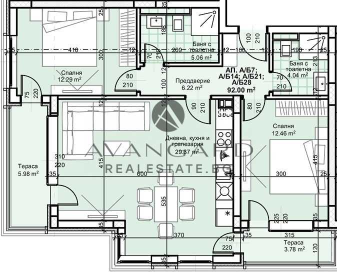 Продава се Тристаен апартамент в Пловдив, Христо Смирненски - 113 кв.м за 1560 €/кв.м - Снимка #15
