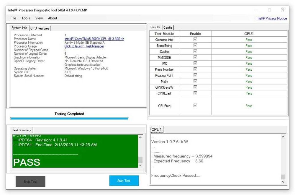 Процесор CPU Intel Core i5 8600K 6/6 ЯДРА DDR4 LGA 1151 95W OVERCLOCK