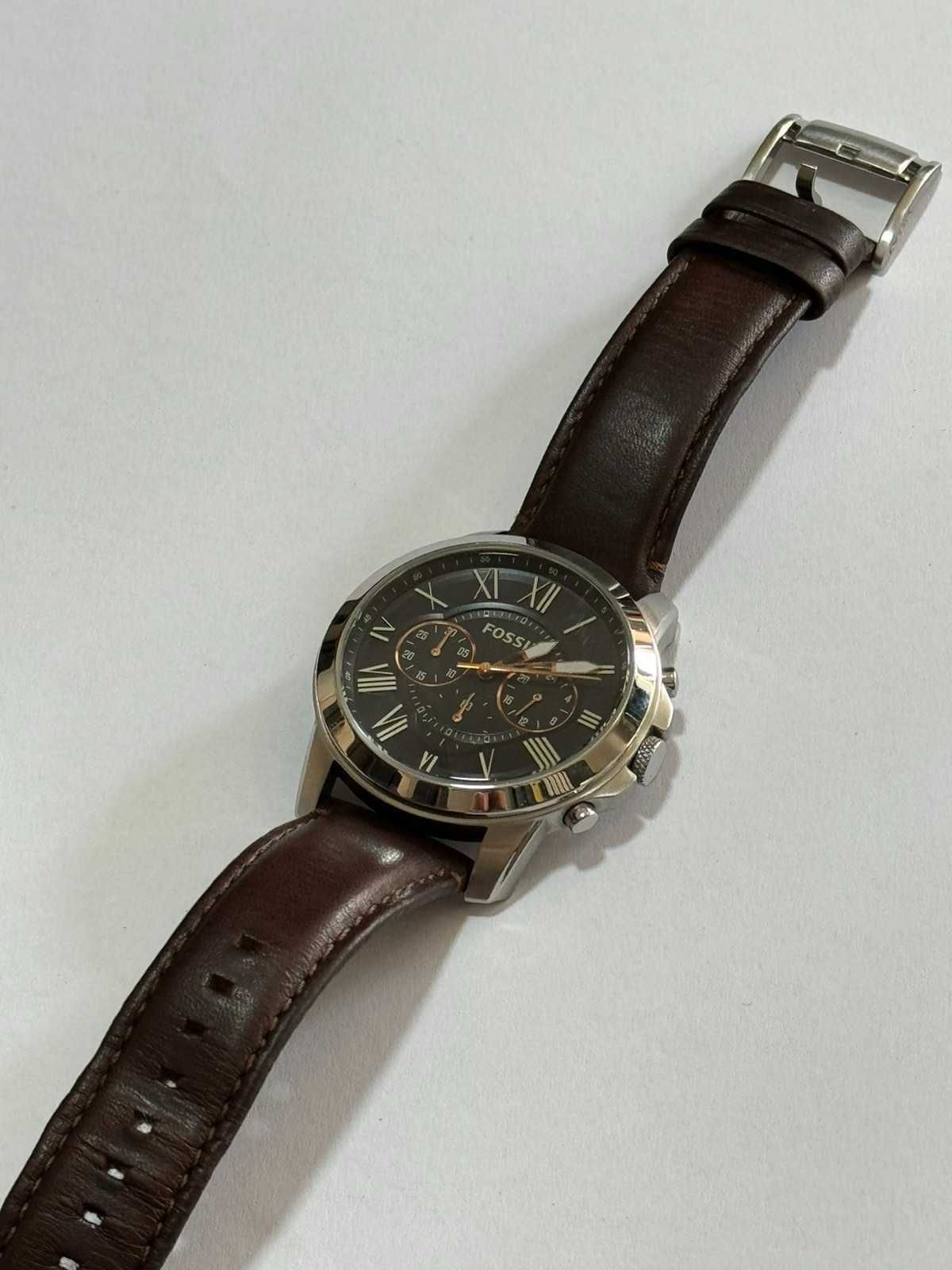 Мъжки часовник Fossil FS4813 Grand Chronograph