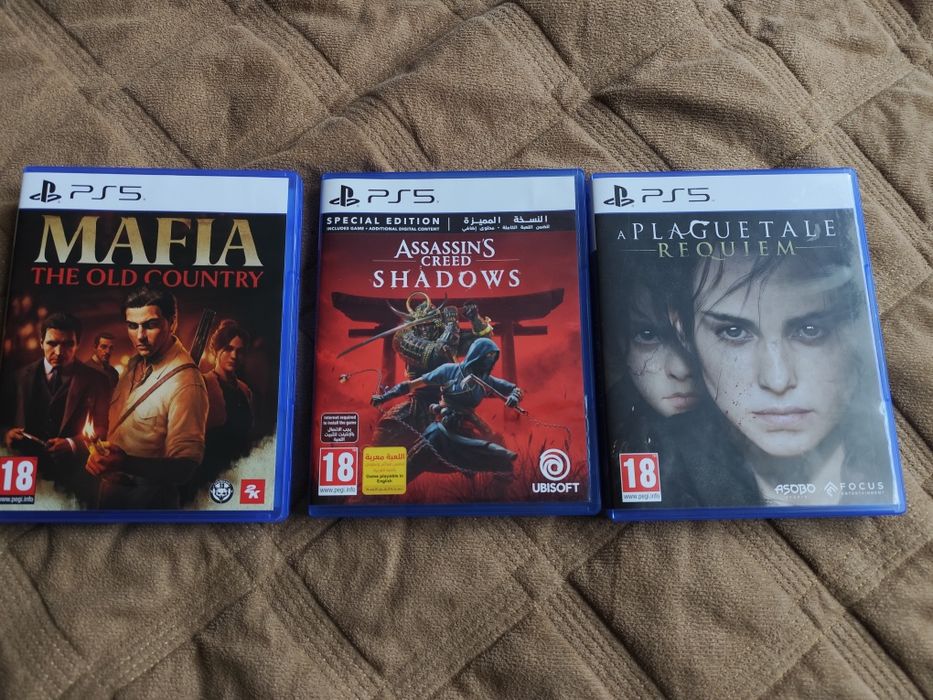 Игры на play station 5