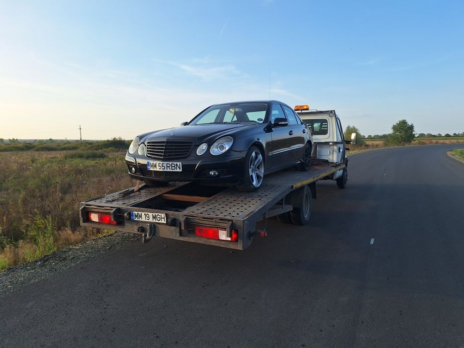 Transport auto non-stop mașini defecte, avariate accidentate, utilaje