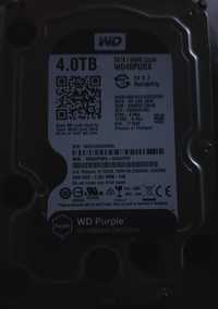 Hard disk Western Digital Purple 4TB Intellipower WD40PURX, 64MB, SATA