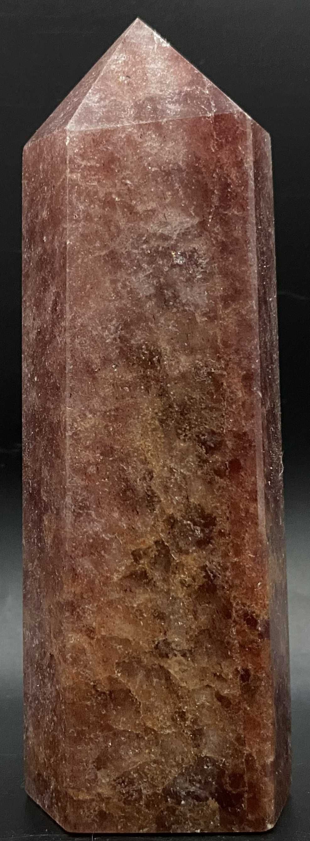 Cristale/Minerale - Cuart Capsuna - obelisc din piatra semipretioasa