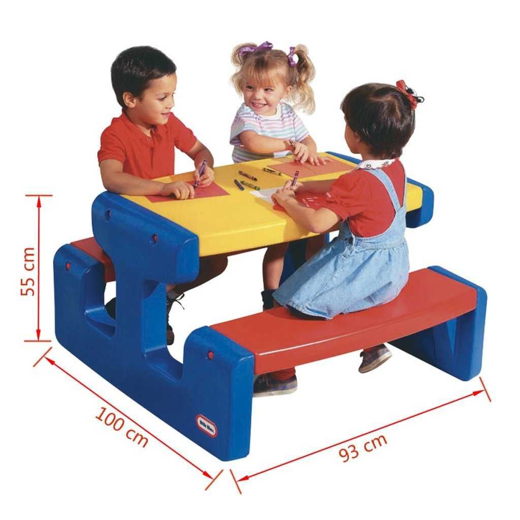 Детска Голяма маса за пикник Little Tikes, с пейки