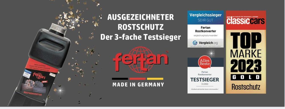 Fertan anticoroziune antirugina invingatorul testelor in 2023 Germania