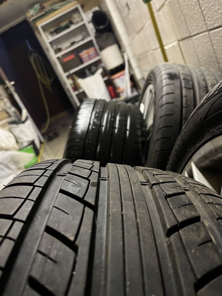 Jante 5x100 17” cu cauciucuri de vara 225/45 R17