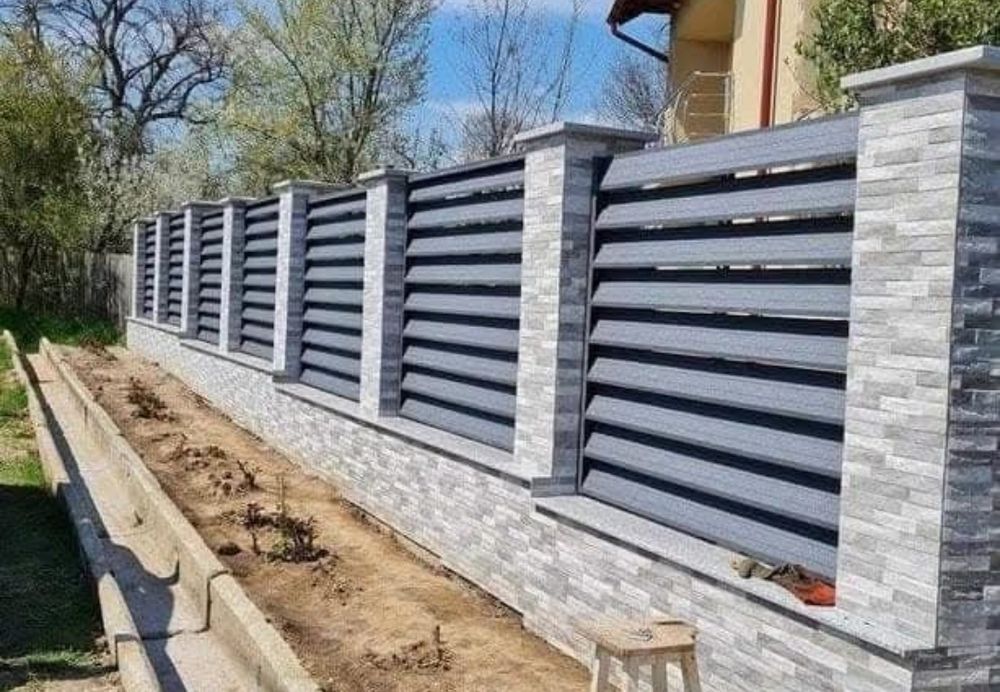 Executăm garduri și porți împrejmuiri terenuri orice model