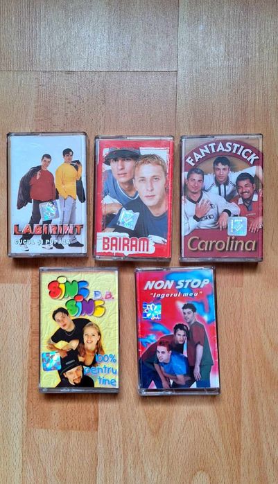 Lot cinci casete, verificate