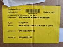Espressor profesional Barista Compact E3 R1 M9005-Sigilat - KLI Amanet