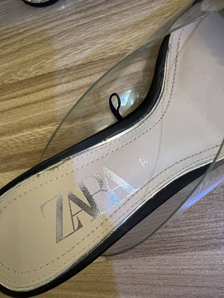 Шлепки zara женские