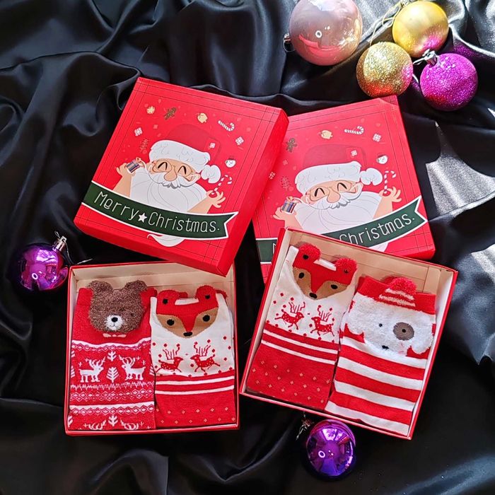 Новогодние носки, носочки, подарок, подарки, бокс, подарочная