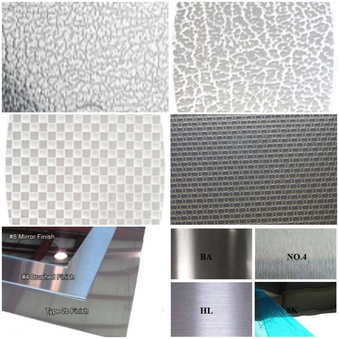 Tabla inox striata 3x1000x2000 lacrima Mandorla antiderapant aluminiu