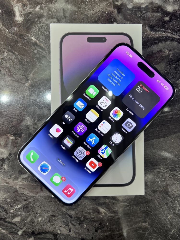 IPhone 14 Pro Max 256GB DEEP PURPLE! 2г Гаранция!