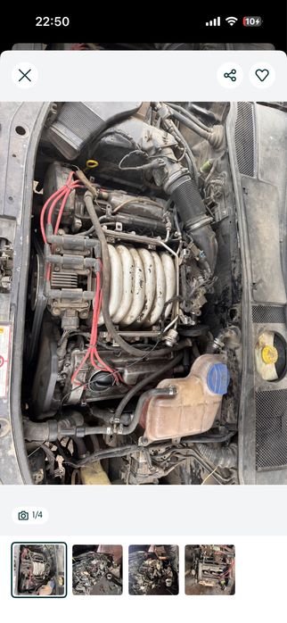 Продам двигатель по запчастям на Ауди а6 с5 2,4