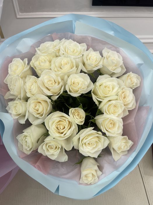 Цветы Букет Розы