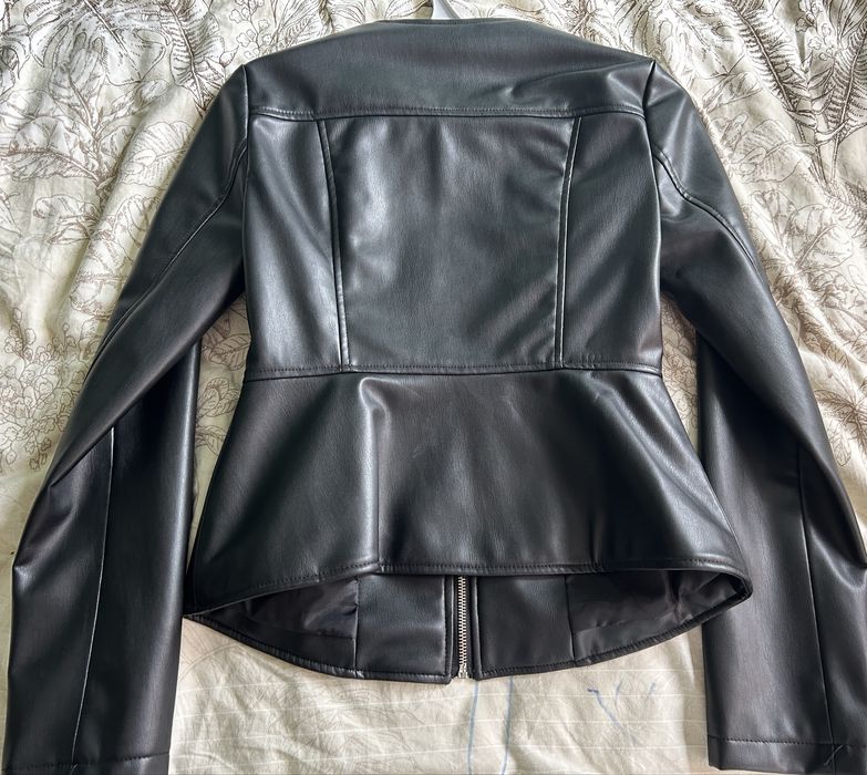Кожено яке Zara Woman