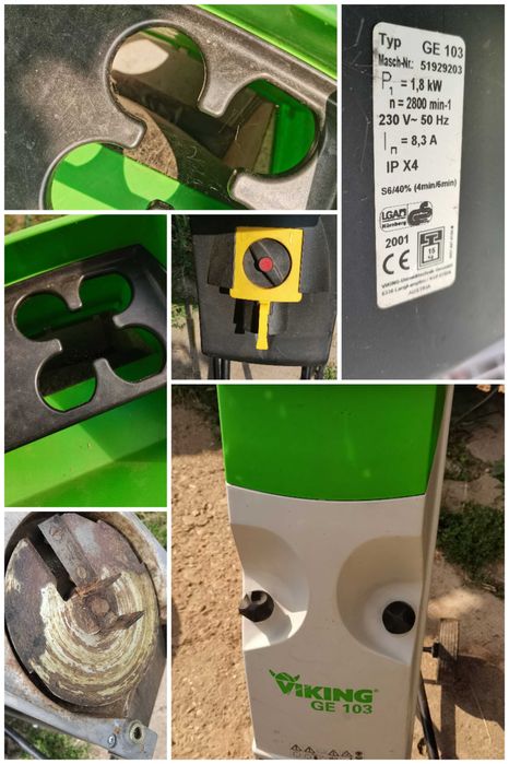 Tocător de crengi și legume