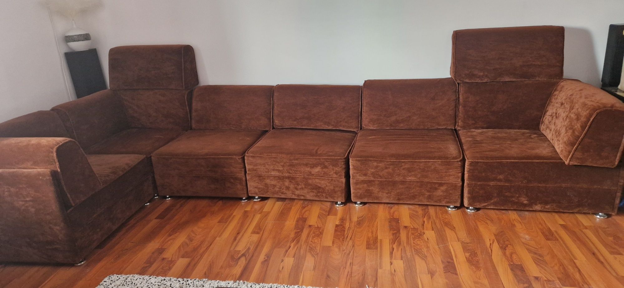 Colțar modular din 6 piese