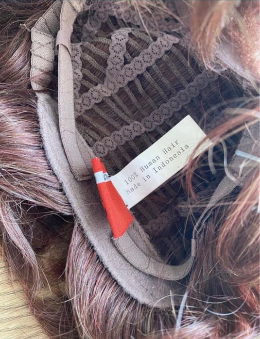 Peruca Gisela Mayer 100% par natural + cadou turbane