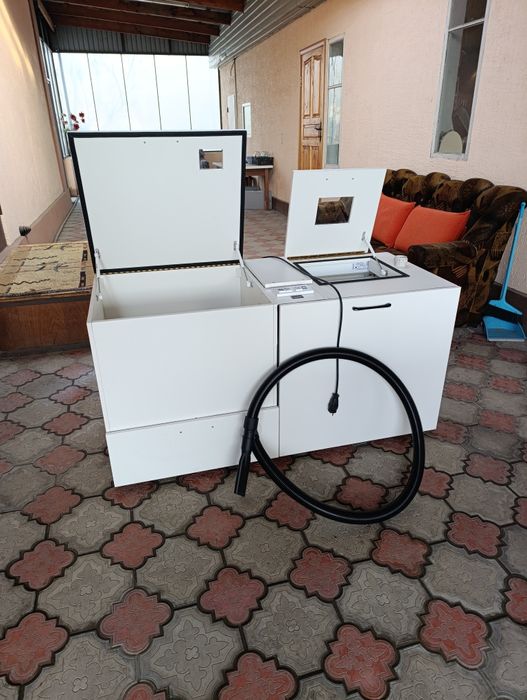 Аппарат для очистки и реставрации пуховых подушек