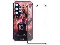 Husa protectie Samsung si iPhone, model Mbappe 2, folie sticla inclusa