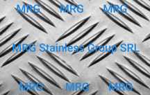 Tabla aluminiu striata 4x1000x2000 Quintett 5 bare antiderapanta inox