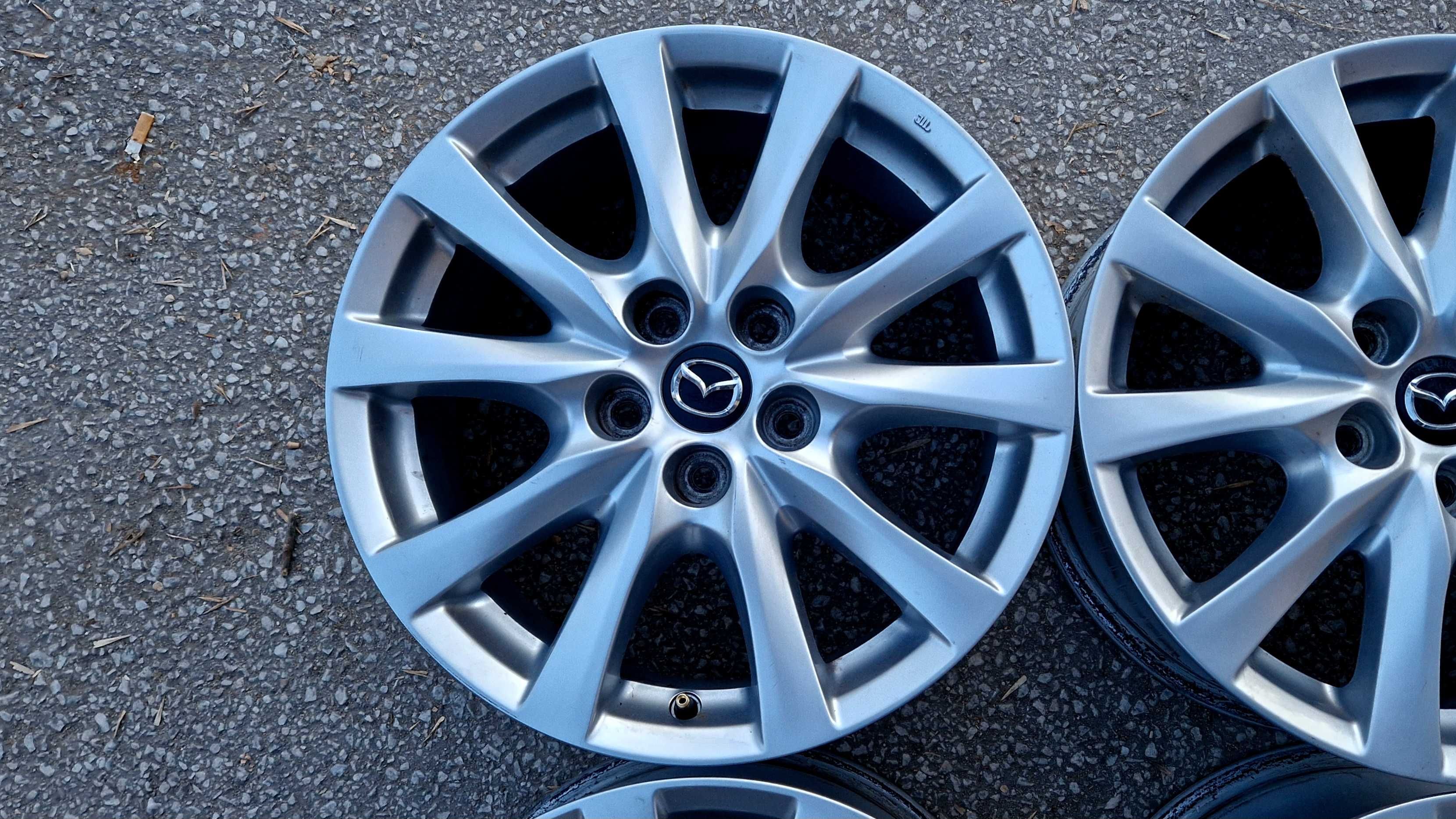 Мазда 17 5х114,3 лети джанти Mazda 3 5 6 CX-3 CX-5 CX-7. 5x114,3