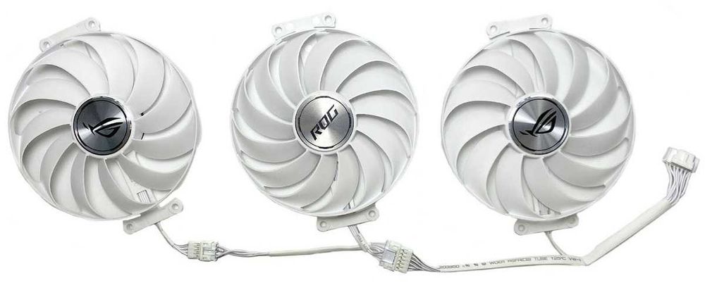 Вентилатор за видео карта ASUS ROG Strix White OC RTX 3070, 3080, 3090