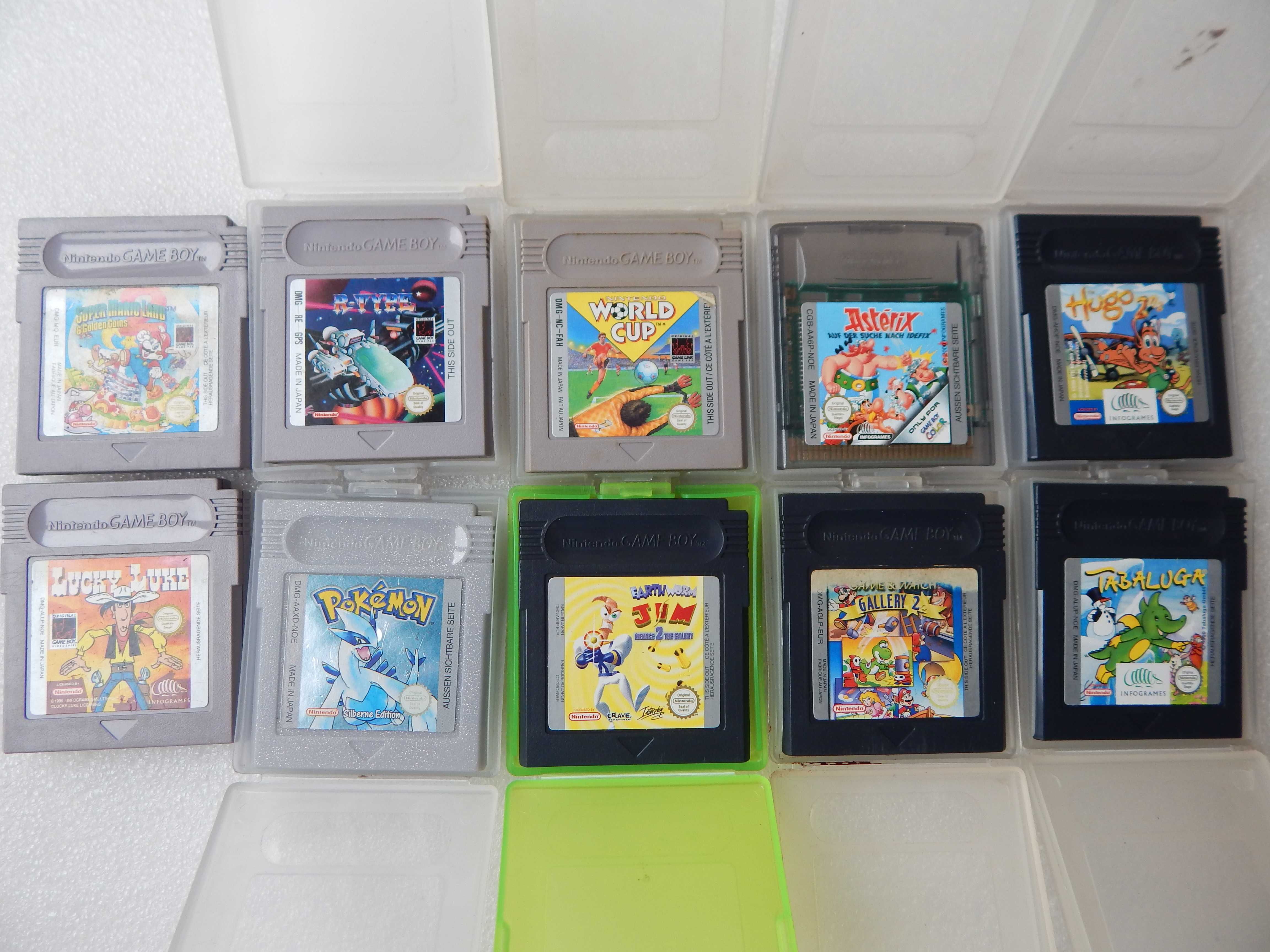 Nintendo Game boy Дискети Игри за Gameboy Pokemon Silver edition Лот