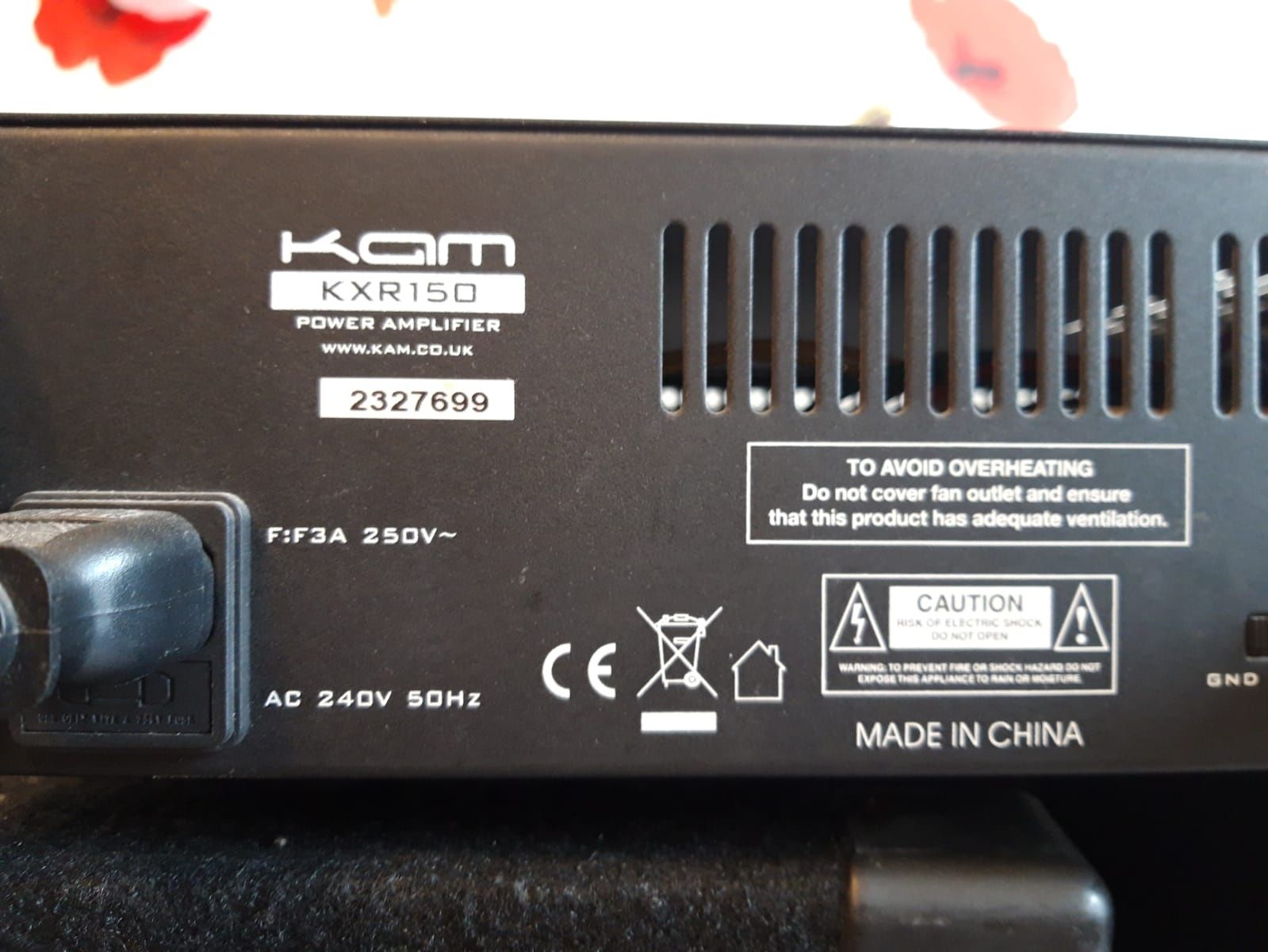 Amplificator cu boxe KAM - Kxr150