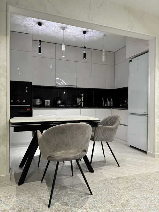 2-комнатная квартира с мебелью и техникой - Паркентский, Махтумкули