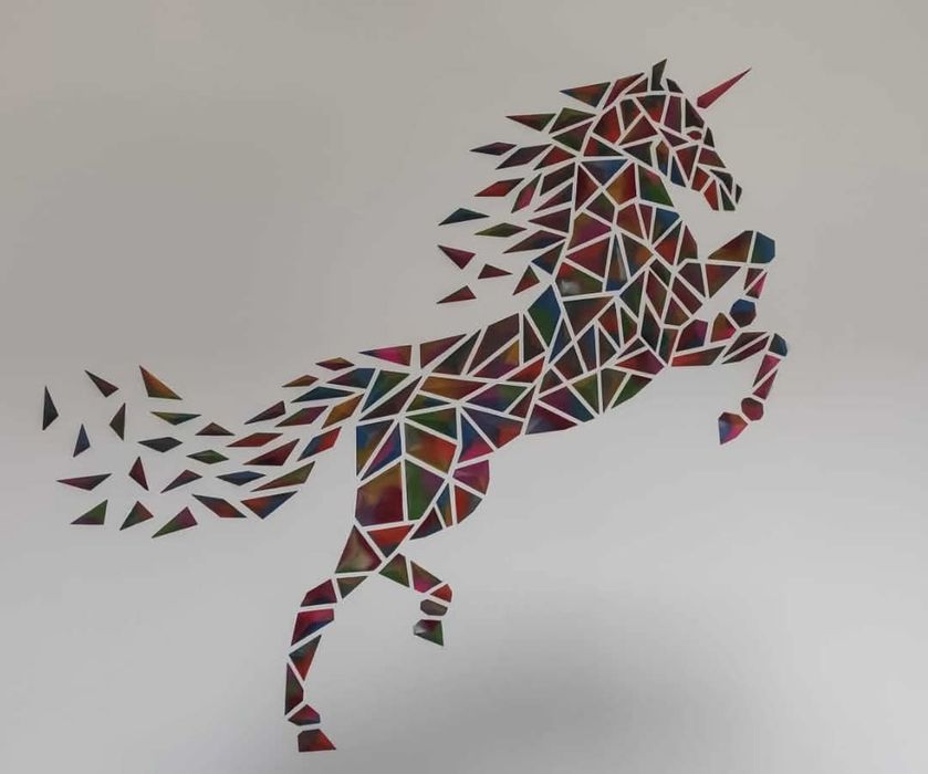 Tablou Unicorn 3D, 168 bucăți