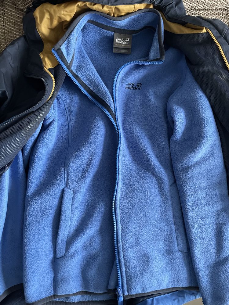 Яке 3в1 Jack Wolfskin 152р