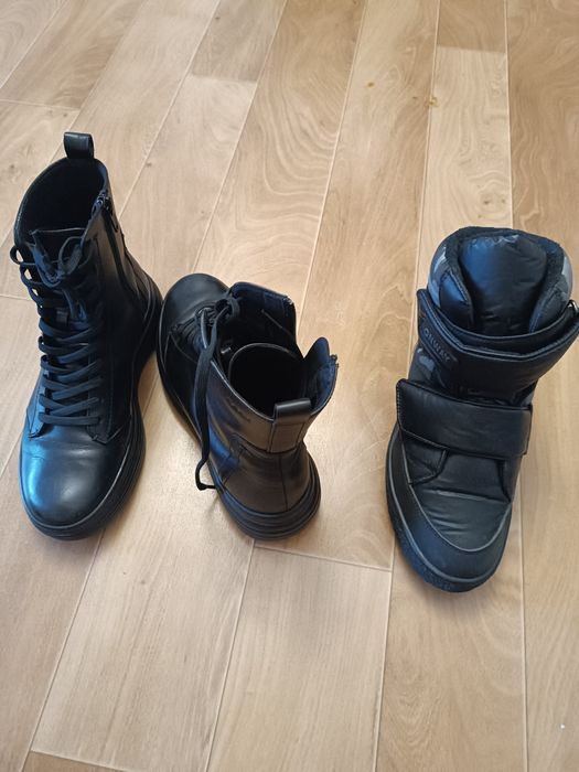 ботинки осенние для девочек и зимние для мальчиков