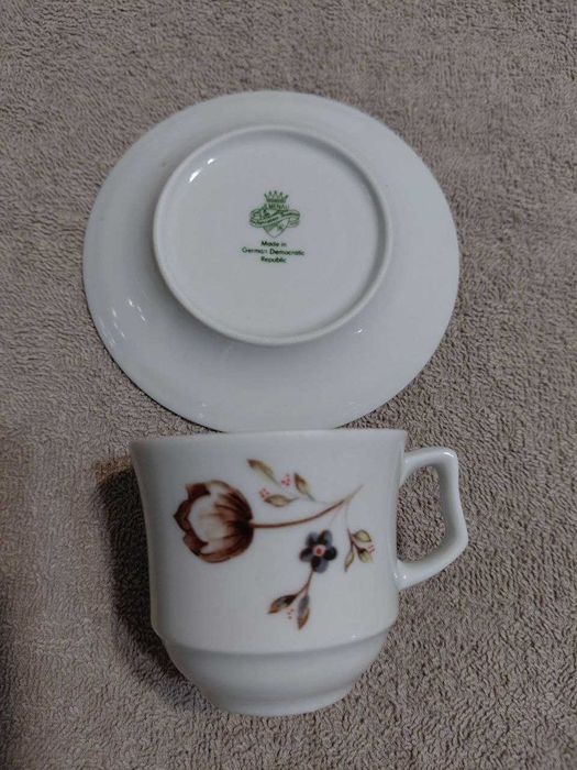 Новый немецкий кофейный сервиз на 6 персон (ГДР)