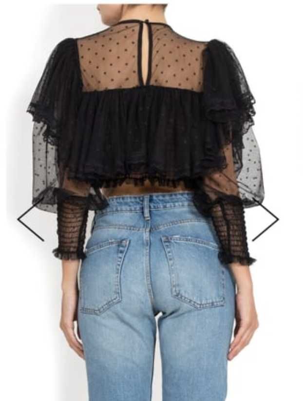 Top Baden 11, din tul negru