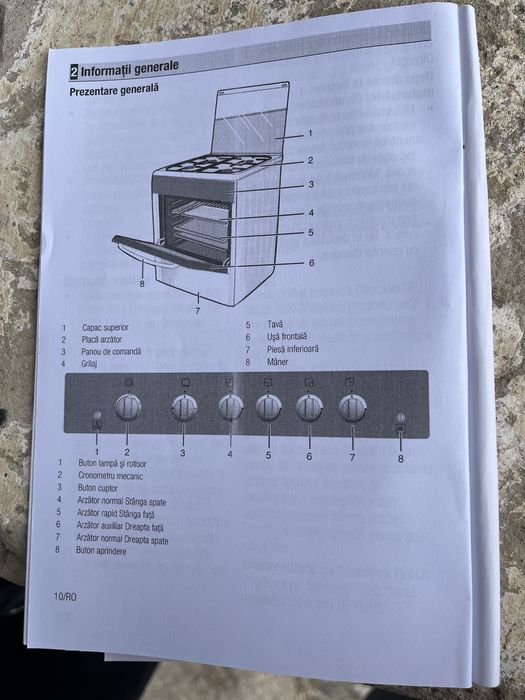 Cuptor beko cu rotisor
