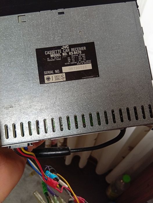 Radiocasetofon auto Jvc, impecabil