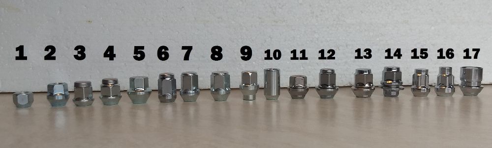 Set 20 Piulițe Ford Focus Fiesta Kuga Mondeo pt jante Aliaj Originale
