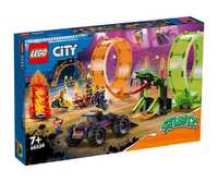 LEGO City 60339 - Арена за каскади с два лупинга