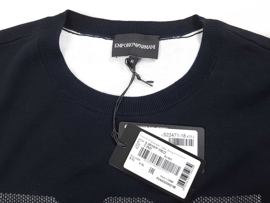 Emporio Armani - Оригинална мъжка блуза размер L