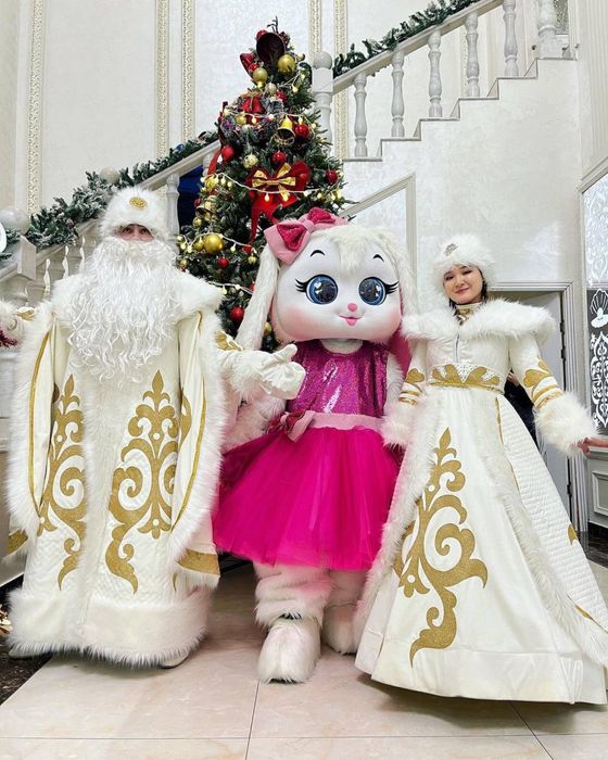 дед мороз и снегурочка полный комплект