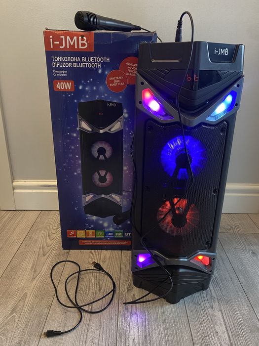 Difuzor bluetooth cu microfon 40 W - I - JMB, sunet clar