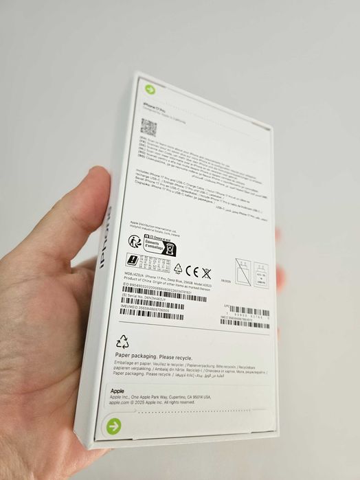 IPhone 17 Pro, 256gb, sigilat la cutie, 2 ani Garantie.