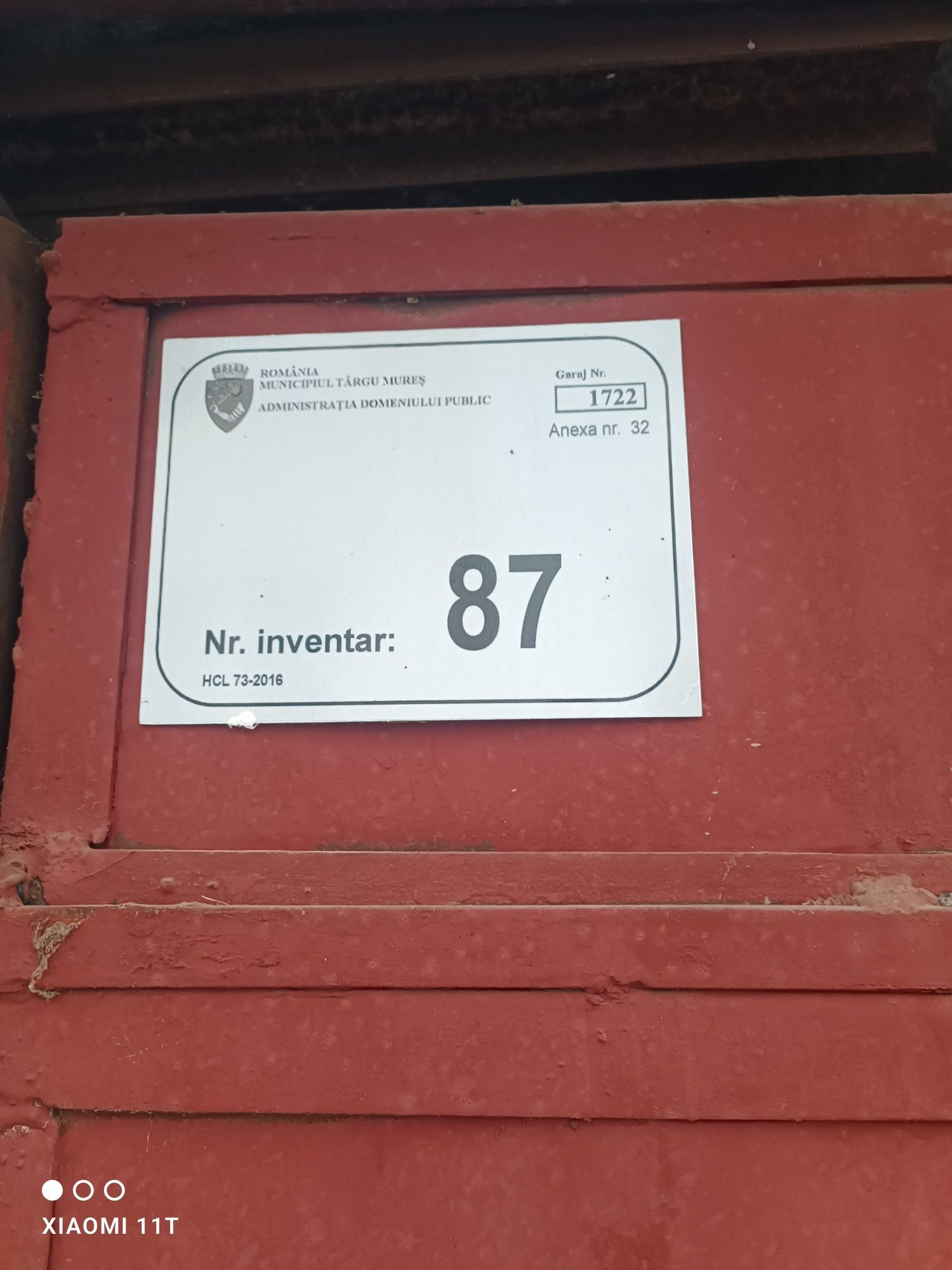 Vând garaj autorizat, Str Vasile Lucaciu