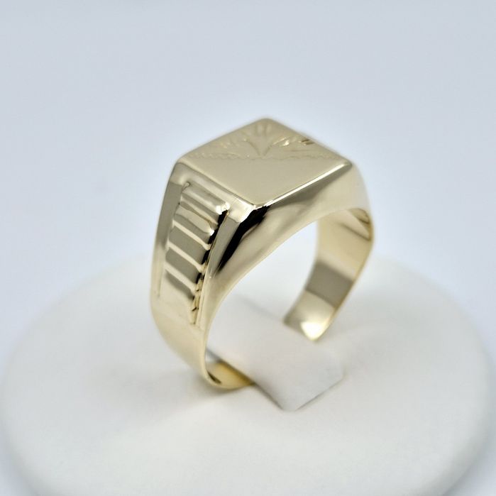 Inel barbatesc din aur de 14k, 4.32g | GlobalCash.ro #GO115088