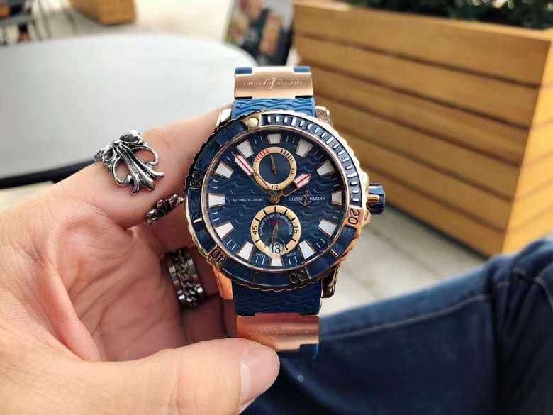 часовник Ulysse Nardin Marine diver limited edition 44mm