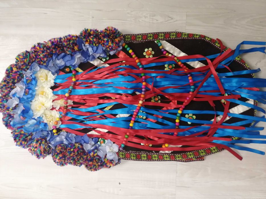 Кукерска маска ръчна изработка